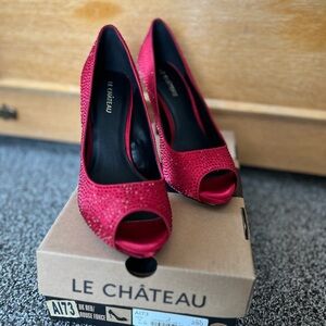 Le Chateau Red Diamond Heels